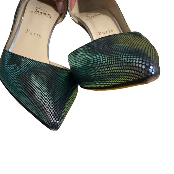 Christian Louboutin Iridescent Heels | Very Good Condition - Picture 11 of 14